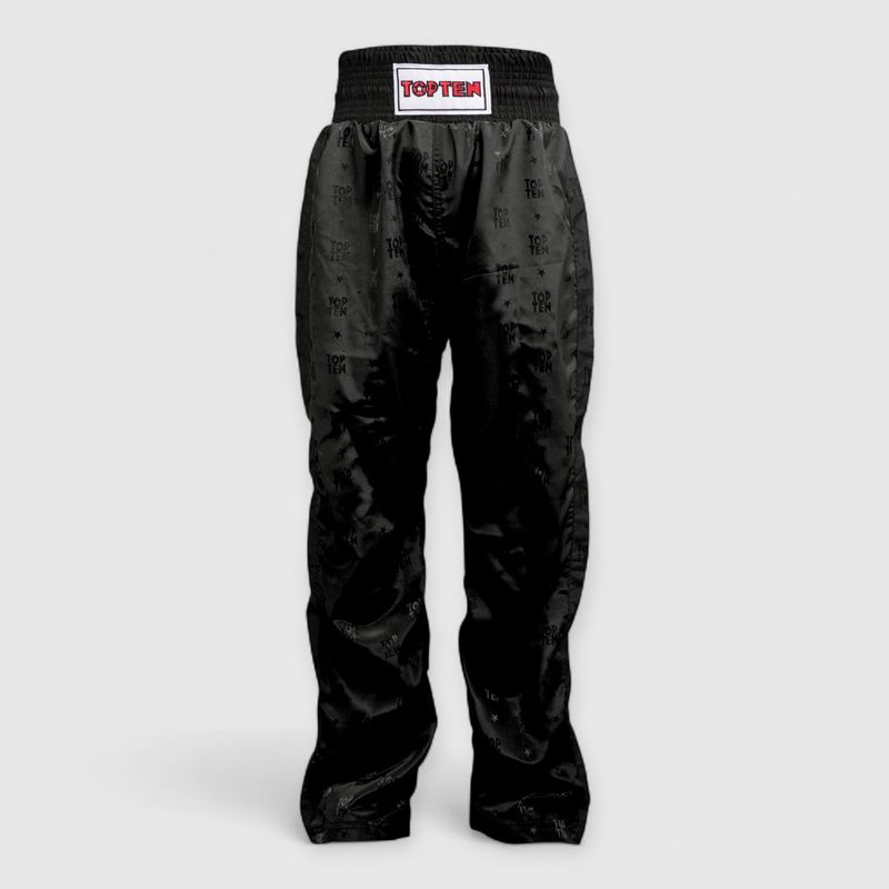 TOP TEN Classic Kickboxingbukse - Svart